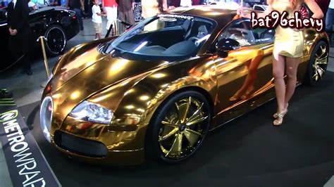 Gold Bugatti Veyron On Gold Forigato Wheels Forgiato Fest