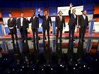 G1 - Ausente em debate, Trump é ironizado por pré-candidatos ...