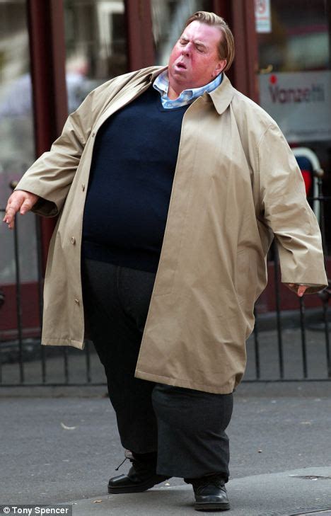 has timothy eaten spall the pies luckily it s just a film role as the fattest man in britain