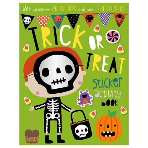 Trick Or Treat Sticker Activity Book Make Believe Ideas Uk