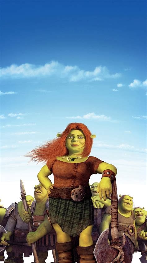 Download Shrek Forever After With Warrior Fiona Wallpaper
