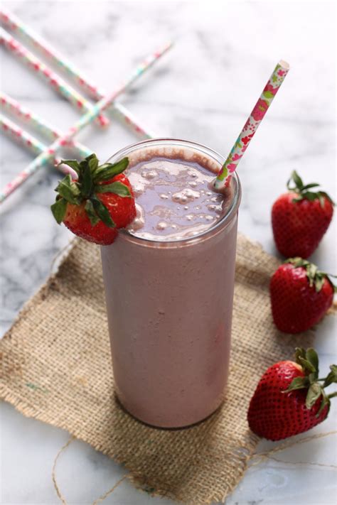 Strawberry Spinach Smoothies Baker By Nature