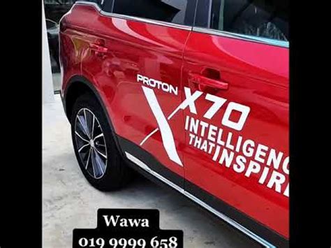 Proton expanded the x70's color palette to six, including space grey, snow white, armour silver, jet grey, cinnamon brown, and ruby red. Proton X70 Ruby Red - YouTube