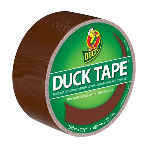 Color Duct Tape Brown 188 In X 20 Yd Duck Brand