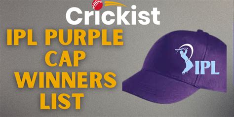 Ipl Purple Cap Winners List 2008 To Date