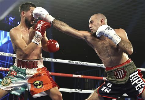 Boxing is a combat sport in which two people, usually wearing protective gloves and other protective equipment such as hand wraps and mouthguards. ESPN+ Boxing Results: Jose Pedraza Picks Up Another Win ...