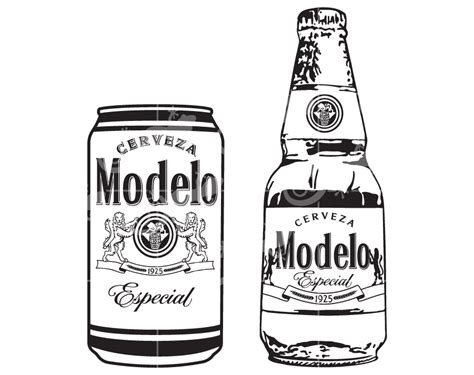 Negra modelo beer review and tasting notes. Modelo Beer Bottle and Can Svg Design-LLD_DE43_MBBC