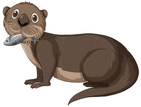 Cute Otter Clipart