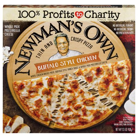 Save On Newman S Own Thin Crispy Crust Pizza Buffalo Style Chicken