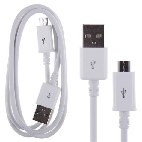 1m 3ft Micro Usb Charger Charging Sync Data Cable Cord For Android