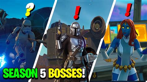 52 Hq Photos Fortnite Season 5 Chapter 2 Bosses All Fortnite Season 2 Challenges And How To
