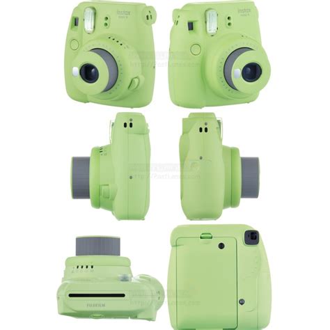 Fujifilm Instax Mini 9 Polaroid Camera Lime Green Mystery T