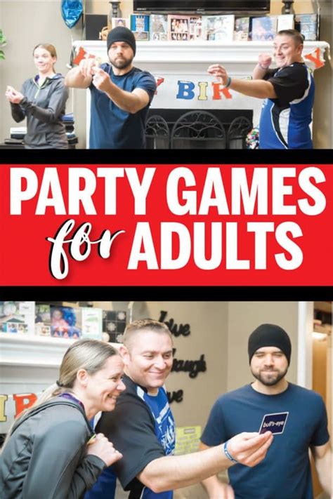19 Hilarious Party Games For Adults Adult Party Games Fun Party