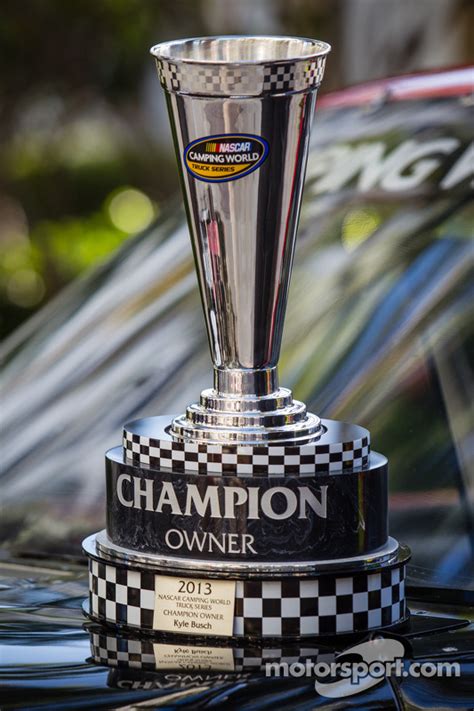 Win totals, world series, pennant and division odds for all 30 mlb teams. NASCAR Camping World Truck Series champion owner trophy at ...