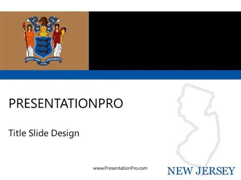 New Jersey Usa Powerpoint Template Presentationpro