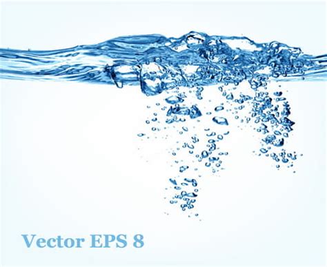 Water Splash Effect Vector Background Set 19 Eps Uidownload