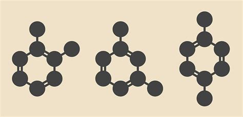 Xylene Isomers Molecule Photograph By Molekuul Pixels