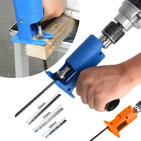 Reciprocating Saw Attachment Adapter Change Electric Drill Into