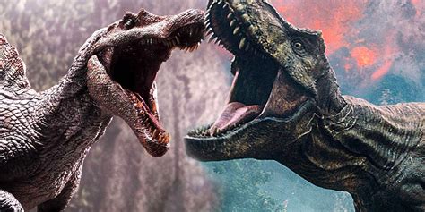 Jurassic World Gave The T Rex Revenge On The Spinosaurus