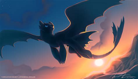 Toothless The Dragon Wallpapers And Backgrounds 4k Hd Dual Screen