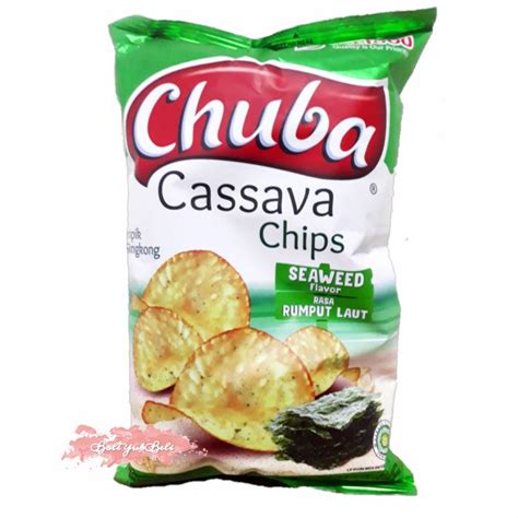 Jual Chuba Cassava Chips Seaweed Gr Shopee Indonesia