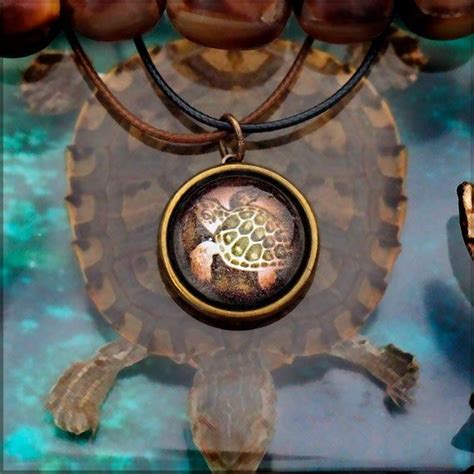Turtle Spirit Animal Totem Pendant In 2020 Spirit