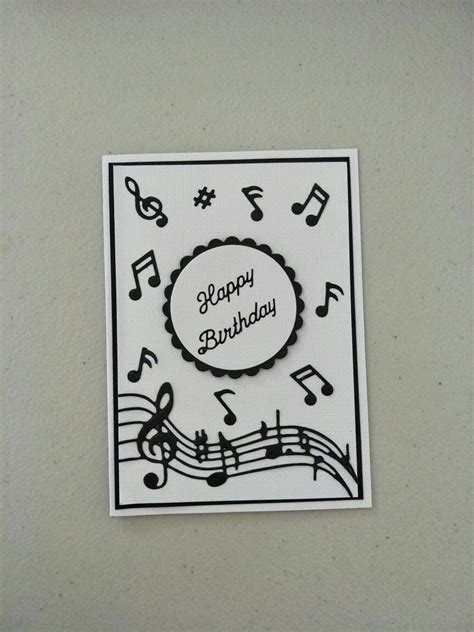 Music Theme Birthday Card Music Theme Birthday Birthday Cards I Card