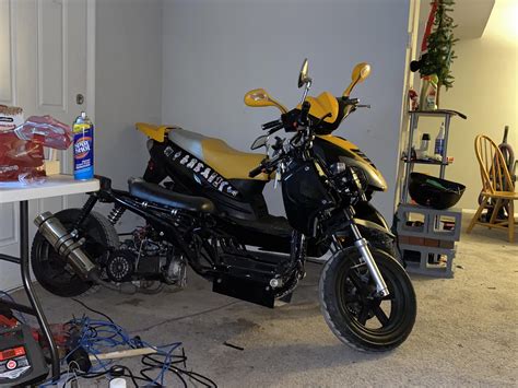 Icebear Post Top End Rebuild Finally Shes Ready Scooters