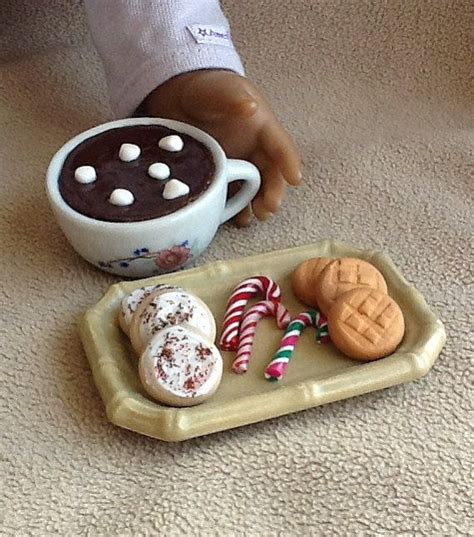 Plate Of Cookies For Nextgens Doll How Cute Is This American Girl