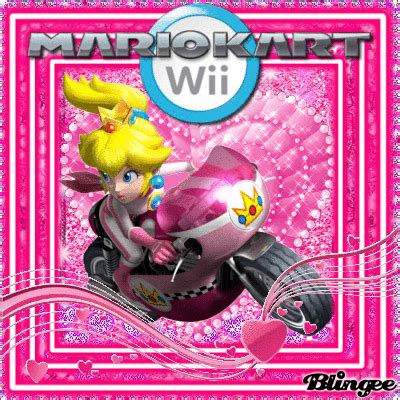 Mario Kart Wii Princess Peach Picture 127756806 Blingee Com
