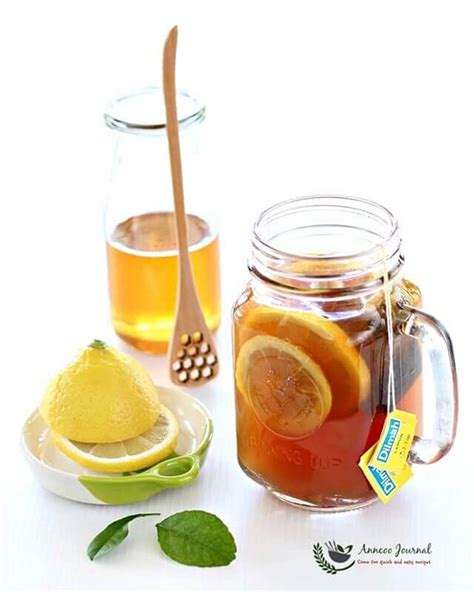 Honey Lemon Ginger Tea 蜂蜜柠檬姜茶 Anncoo Journal