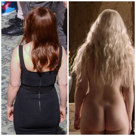 Emilia Clarke S Incredible Ass In An On Off Porn Pic
