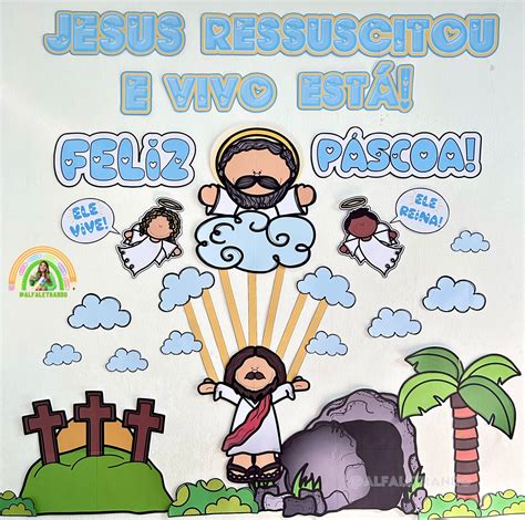 Painel De Páscoa Cristã