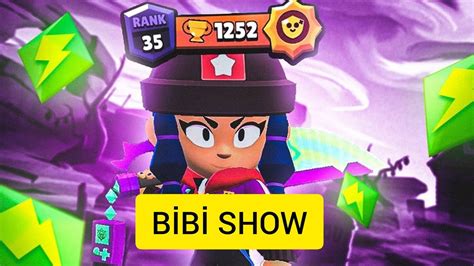 Her super is a bouncing ball of gum that deals damage.. BİBİ SHOW - BRAWL STARS - YouTube