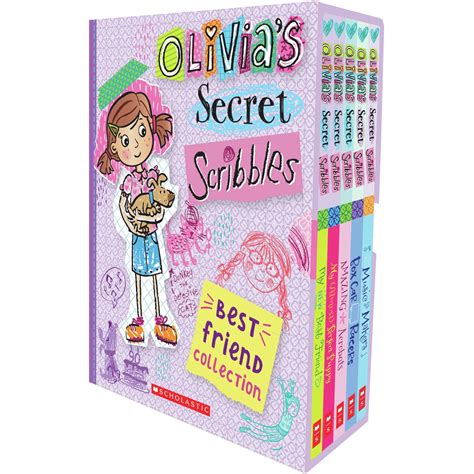 Olivia Secret Scribbles Best Friend Collection Box Set Big W