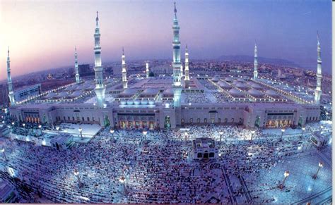 Worlds Incredible Medinathe Prophets Mosque Saudi Arabia