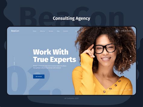 Consulting Company Web Design Wordpress Theme On Behance