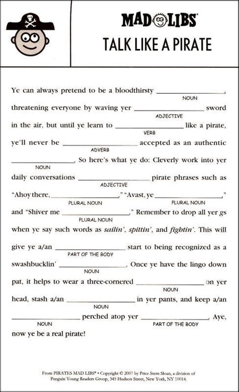 Jan 08, 2021 · not so much of a sentence game as an potential exercise for class or home. Mad libs, Printable mad libs, Mad libs for adults