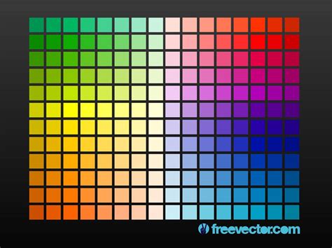 Color Grid Vector Art And Graphics