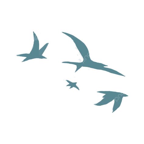 Group Of Birds Clipart Vector Bird Group Wild Goose Swallow Bird