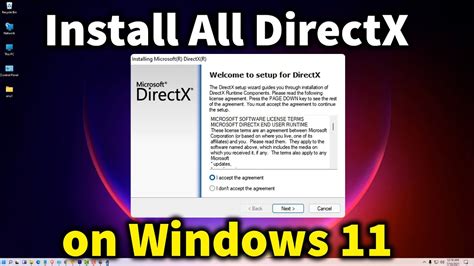 How To Download And Install All Directx Official In Window 11 Fix All