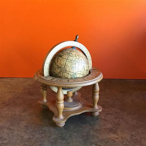 Small Italian Desk Globe At 1stdibs