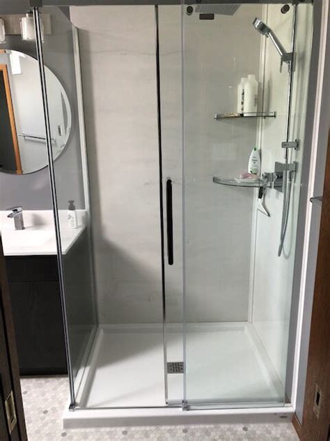 The installer states he has used this fabricator for years and the cultured marble never stains or cracks. CULTURED MARBLE/SPRAYED GRANITE CUSTOM SHOWER WALLS ...