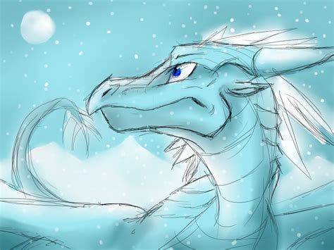 Winter Wof By Silver Storm Dragon On Deviantart