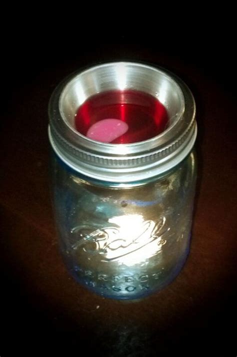 Mason Jar Tea Light Wax Warmer By Luminiscent On Etsy 1100