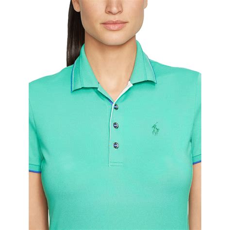 Lyst Ralph Lauren Golf Cotton Piqué Polo Shirt In Green