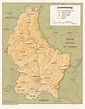 Mapas Detallados de Luxemburgo para Descargar Gratis e Imprimir