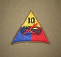 10th Armored Division Patch | J. Mountain Antiques