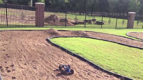 Where to build your own rc racing track? Backyard RC Track Update #1 - YouTube