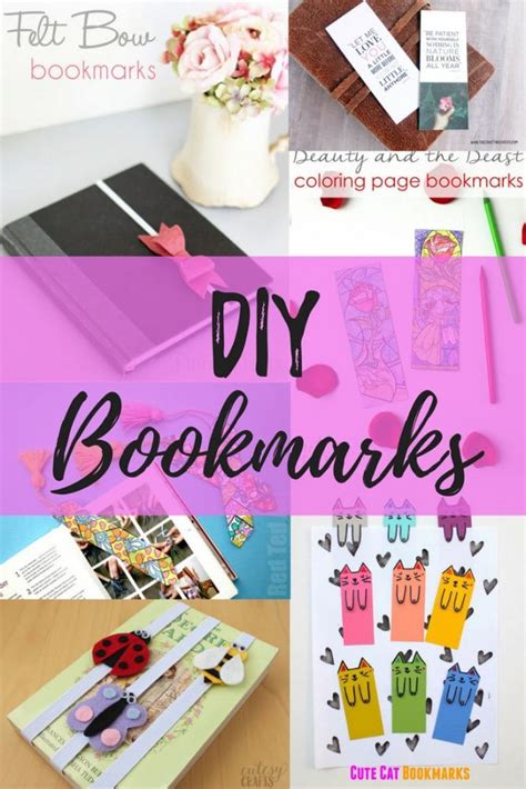Последние твиты от diy.org (@diy). 15 DIY Bookmarks - Cutesy Crafts